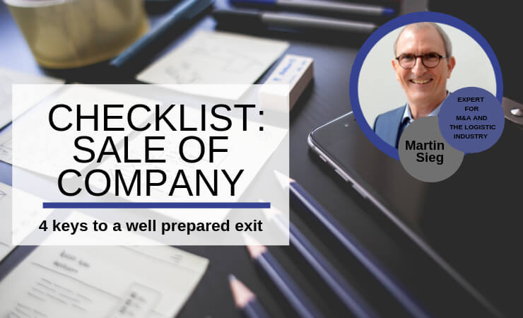 Checklist: Preparation for the sale of a company