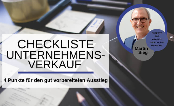 Checkliste: Vorbereitung auf den Unternehmensverkauf