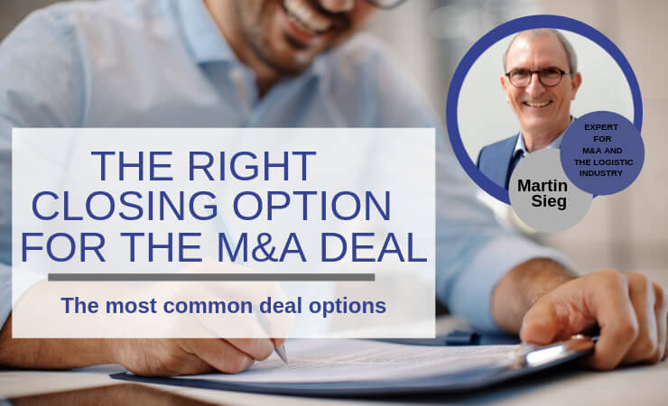 Which deal is the right one for an M&A deal?