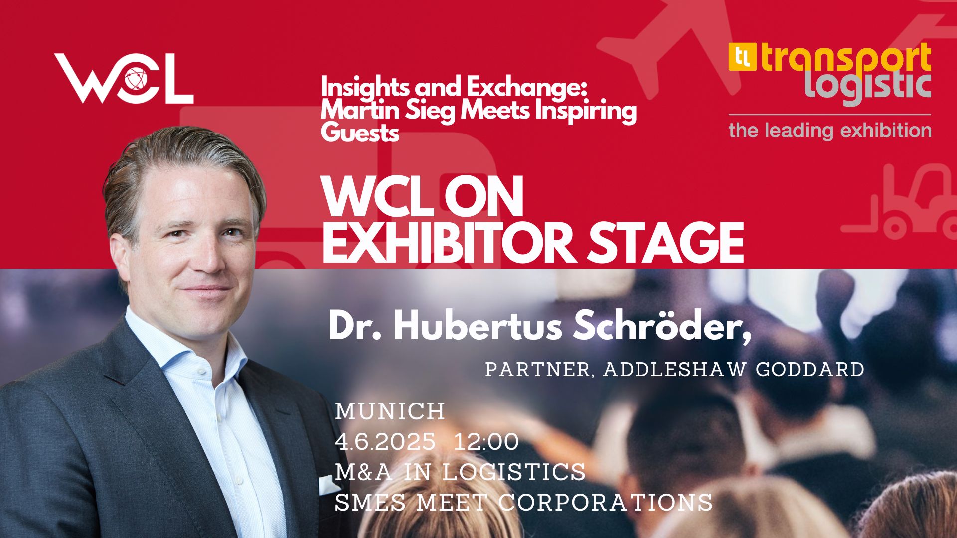 transport logistic 2025 WCL Exhibitor Stage