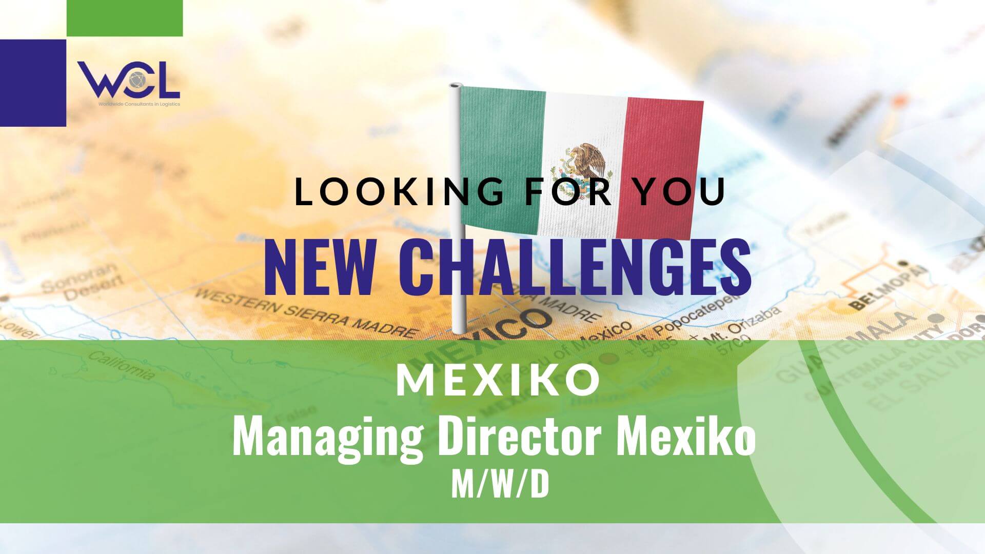 WCL Job Managing Director Mexiko