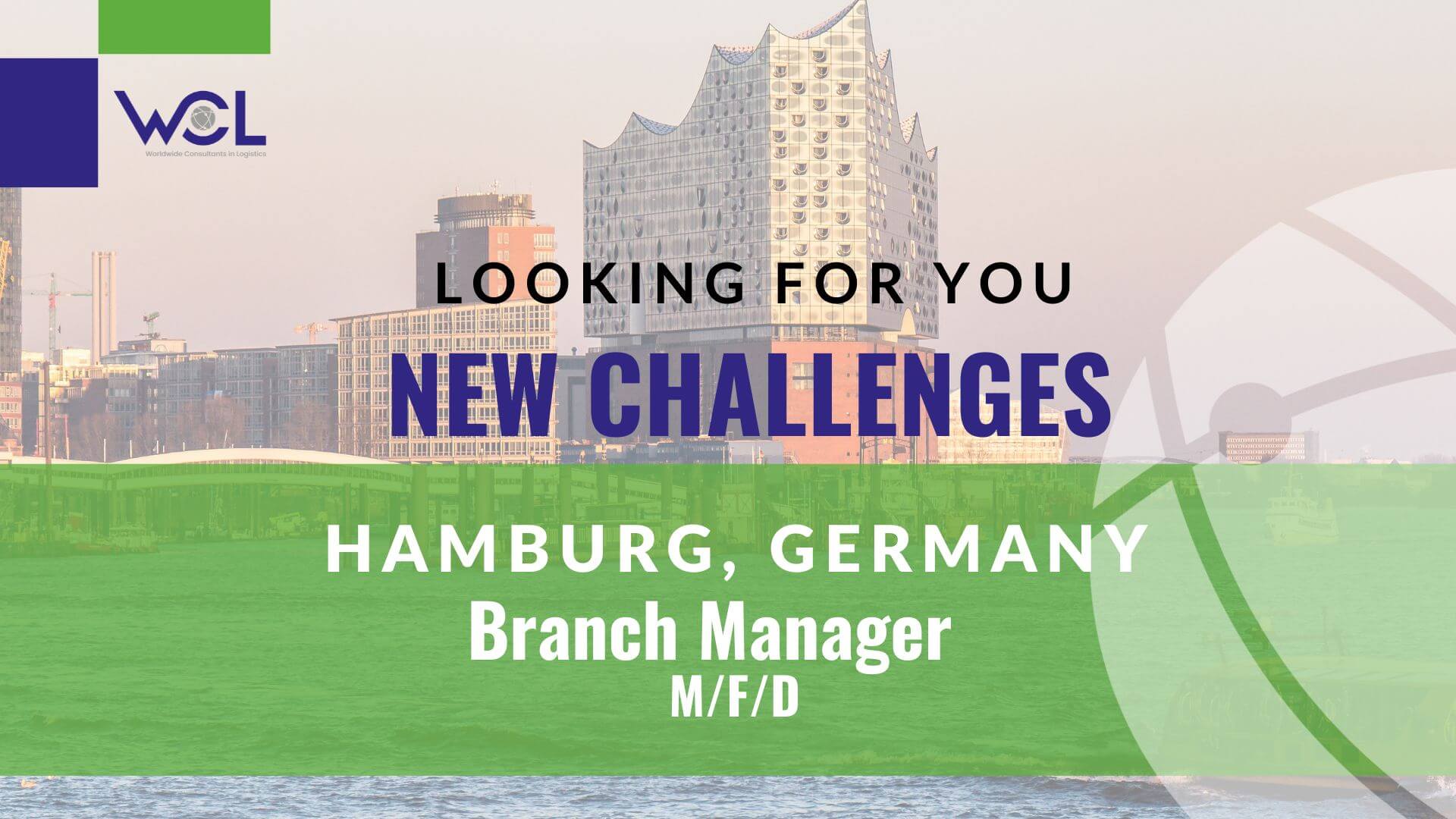 WCL Job Branch Manager Hamburg Germany