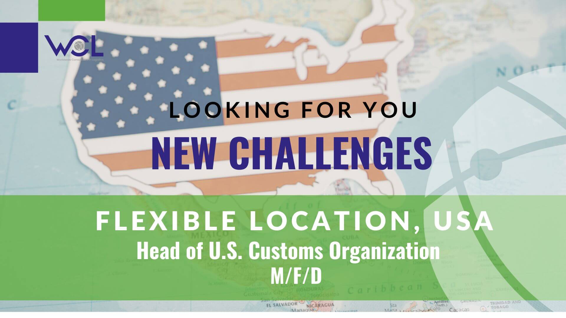 WCL Job Head of U.S. Customs Organization USA