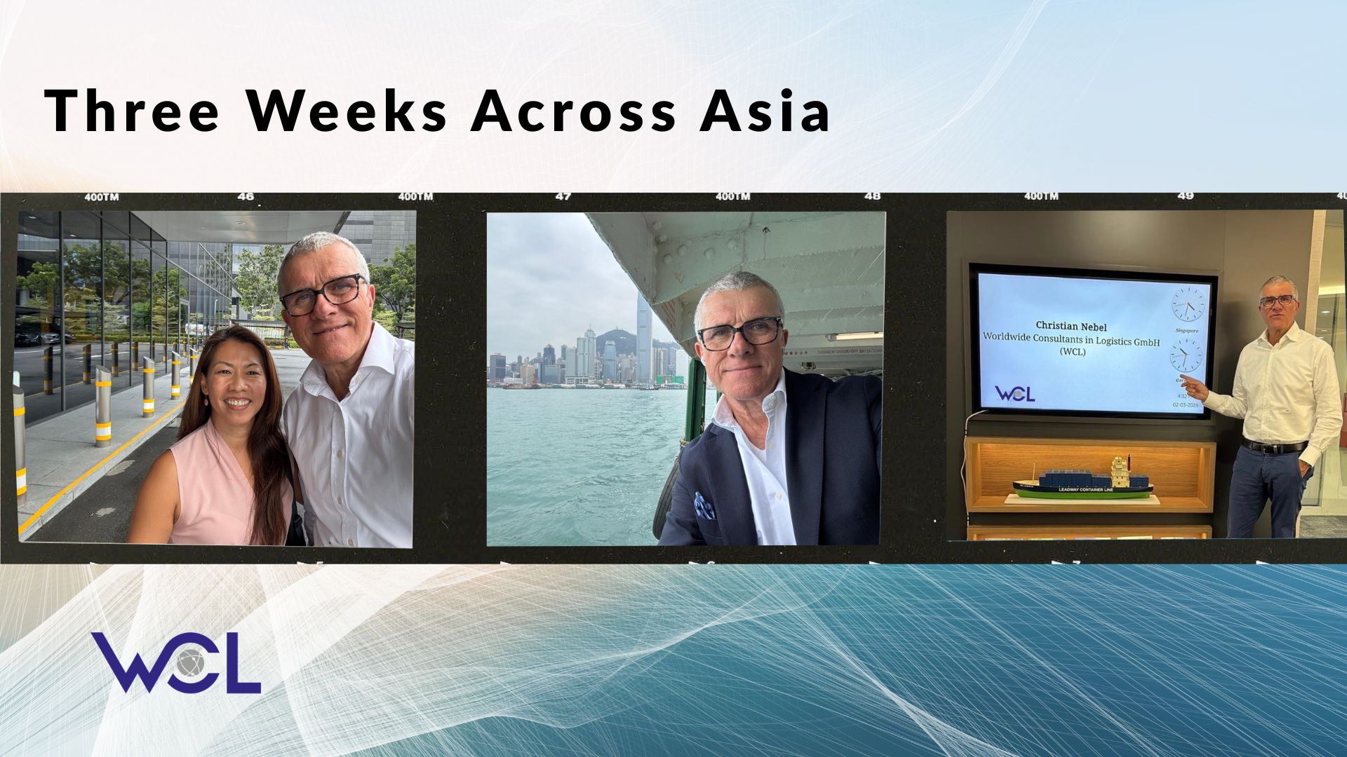 WCL Asia Trip Christian Nebel Business Meeting