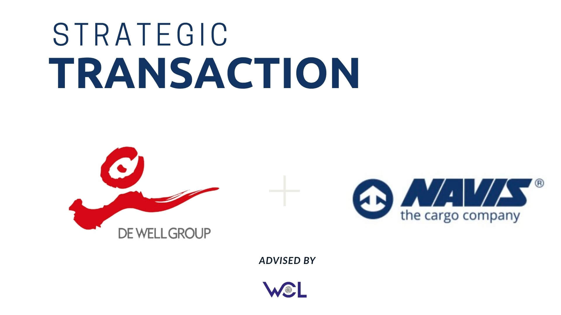 De Well Group and Navis AG M+A