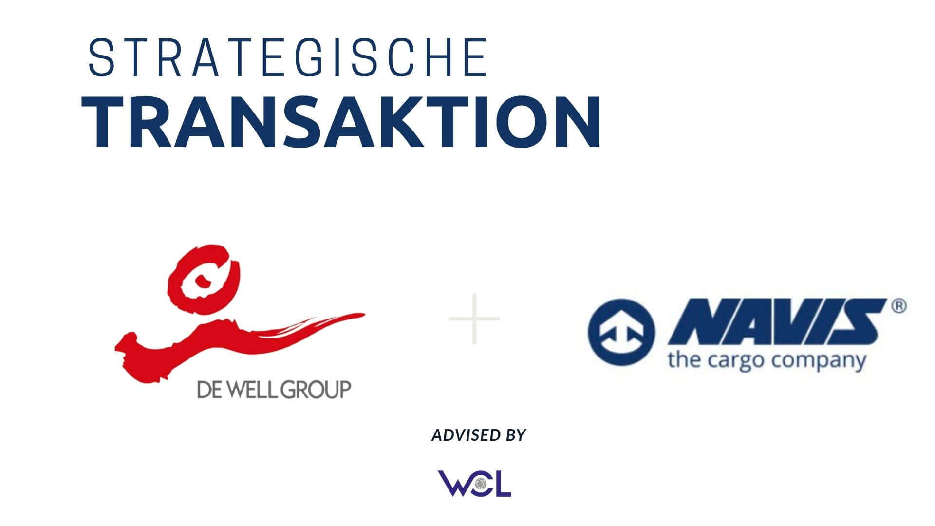 De Well Group and Navis AG M+A