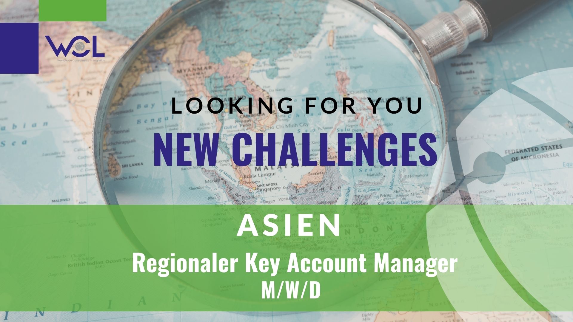 WCL Job Regional Key Account Manager Asien