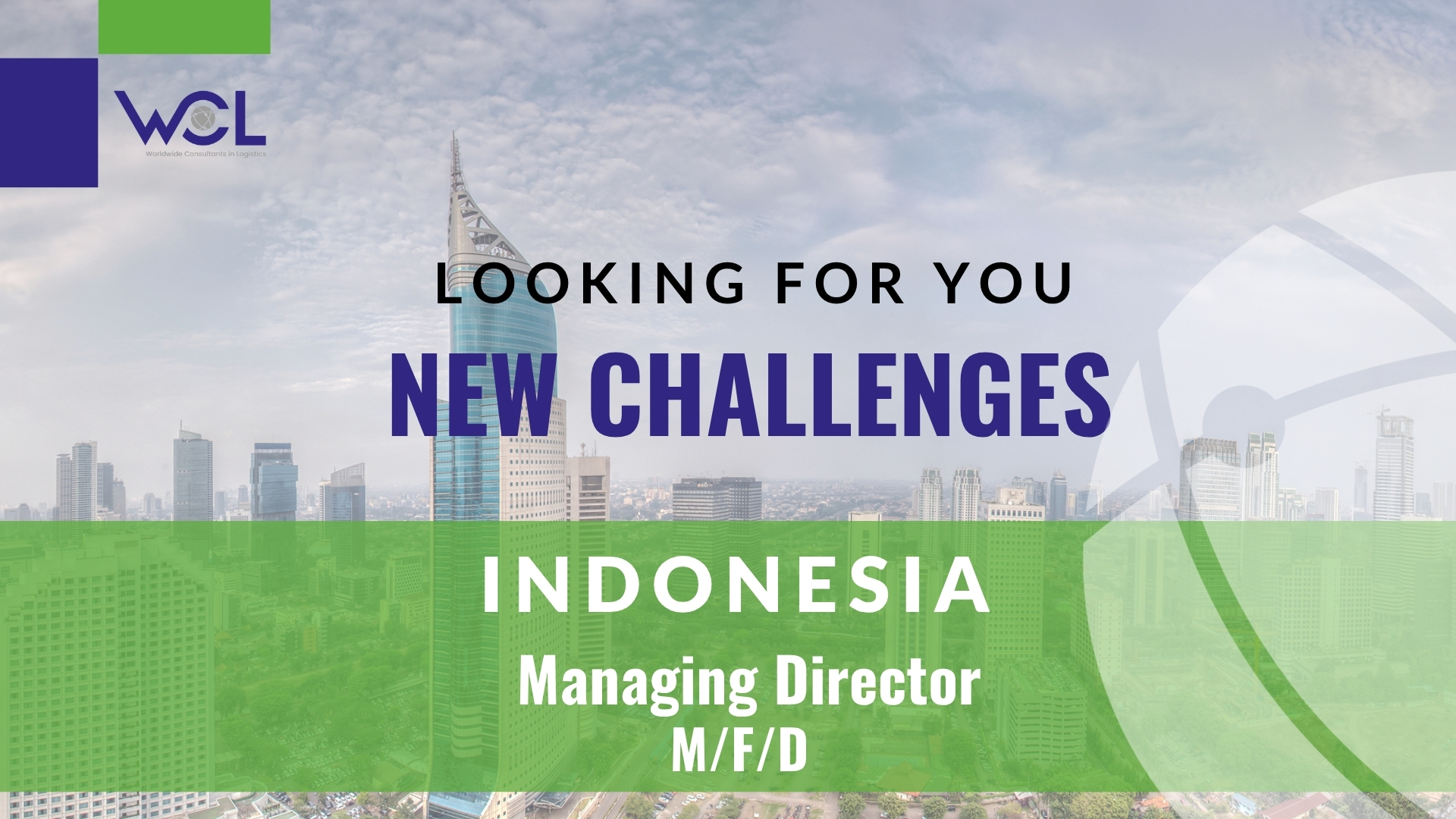 WCL Job Managing Director Indonesia